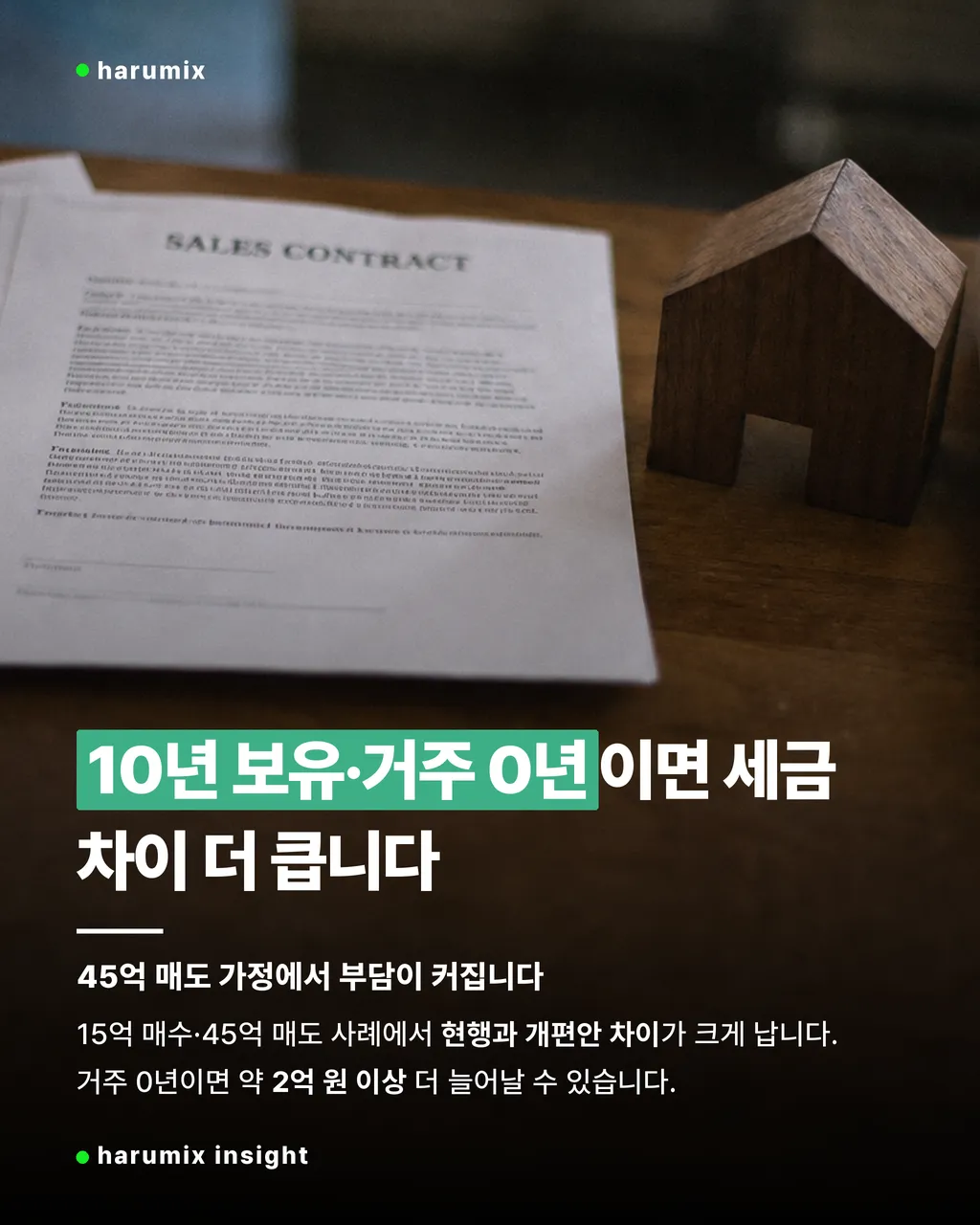 양도소득세 장기보유특별공제 계산기 2026 시뮬레이션을 떠올리게 하는 계약서와 계산기